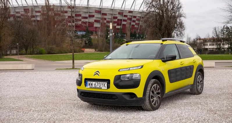 samochody osobowe Citroen C4 Cactus cena 41500 przebieg: 94000, rok produkcji 2018 z Warszawa